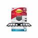 Soap dish Command Matte back Metal Plastic Matt 3 Pieces - Баня<<<Дом Градина<<<BigBuy&&&Аксесоари и