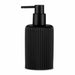 Soap Dispenser Andrea House Matt Black Resin (Ø 7 x 16 cm) (270 ml) - Баня<<<Дом Градина<<<BigBuy&&&Аксесоари и