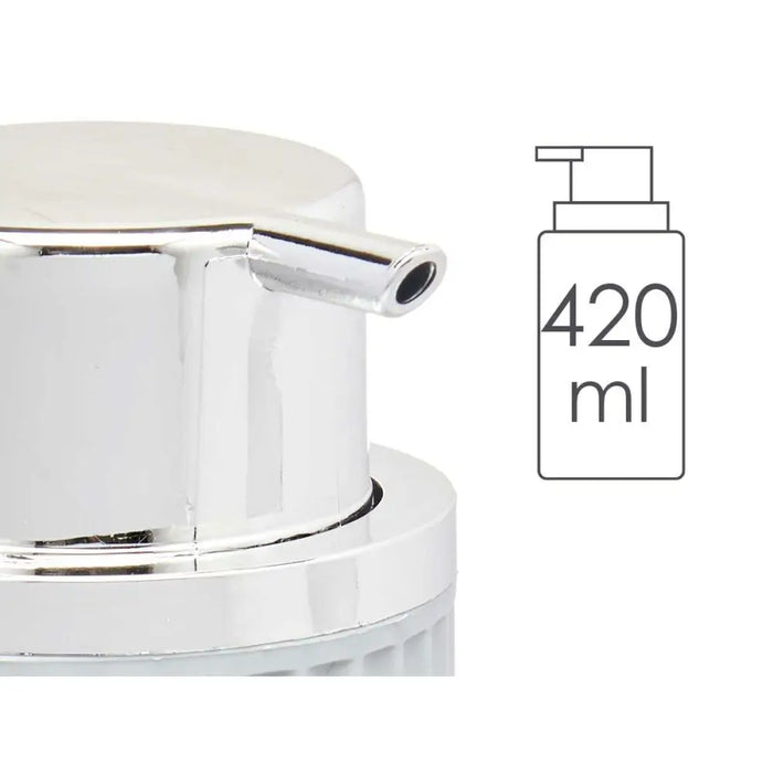 Soap Dispenser Berilo Grey Plastic 450 ml 7 x 14,5 x 8,5 cm (16 Units) - Баня<<<Дом Градина<<<BigBuy&&&Аксесоари и