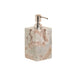 Soap Dispenser Home ESPRIT White Brown Marble Modern 7,5 x 7,5 x 18 cm - Баня<<<Дом Градина<<<BigBuy&&&Аксесоари и