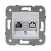 SOCKET COMPUTER RJ45 CAT 5E MECHANISM WITH COVER PANASONIC KARRE PLUS - Ключове и