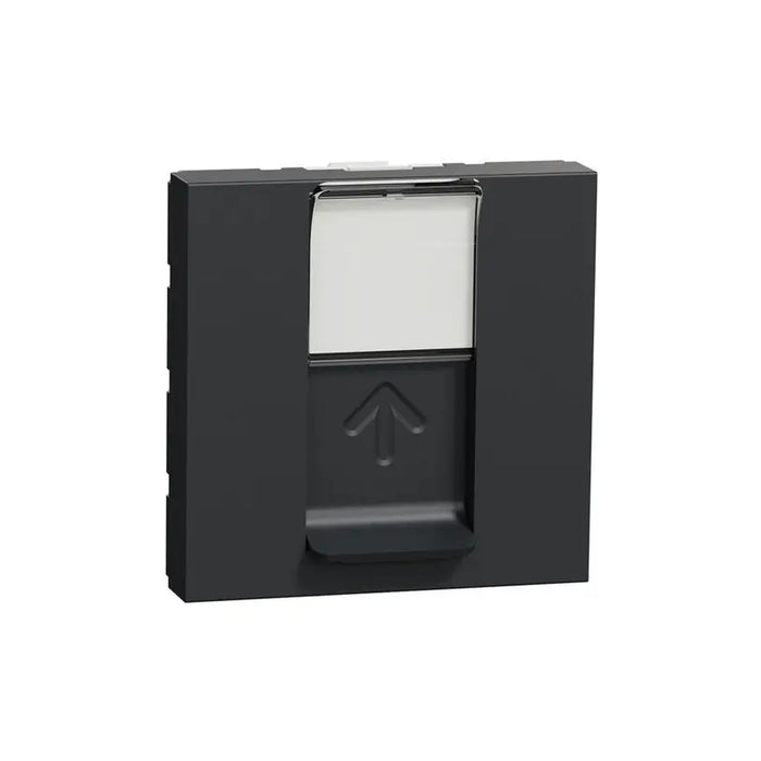 SOCKET RJ45 2 MODULE ANTHRACITE SCHNEIDER UNICA (NU341154) - Ключове и