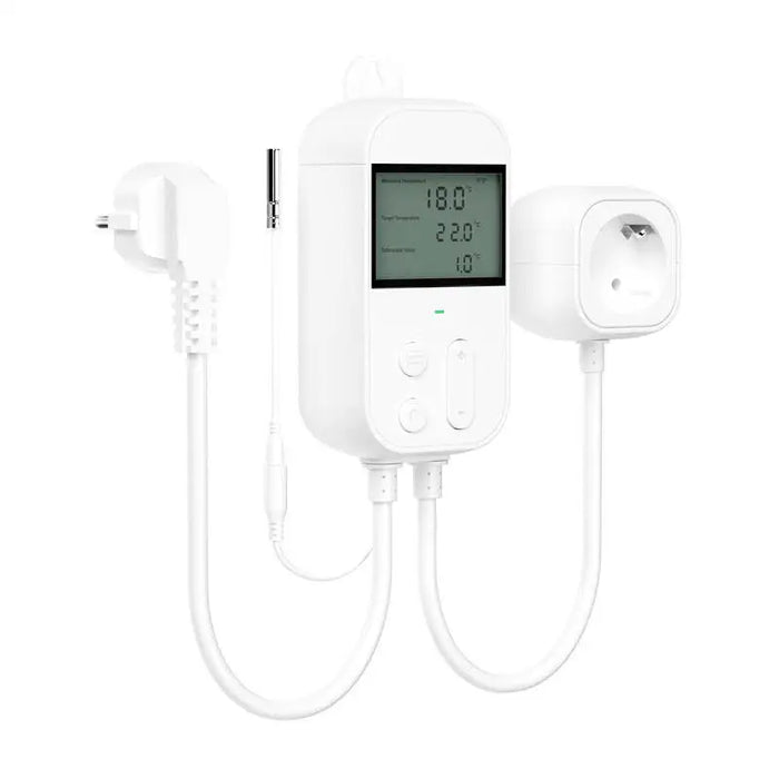 Socket thermostatic temperature controller Meross MTS960HK (HomeKit) - Power plugs<<<Smart Plug<<<Actuators<<<Smart