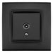 SOCKET TV BLACK 12DB VIKO BY PANASONIC Linnera Life - Ключове и контакти<<<Електроматериали<<<Praktiker&&&Ключове и