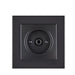 SOCKET TV END BLACK NILSON ALEGRA - Ключове и контакти<<<Електроматериали<<<Praktiker&&&Ключове и