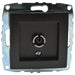 SOCKET TV END MECHANISM GRAPHITE MONO DESPINA - Ключове и контакти<<<Електроматериали<<<Praktiker&&&Ключове и