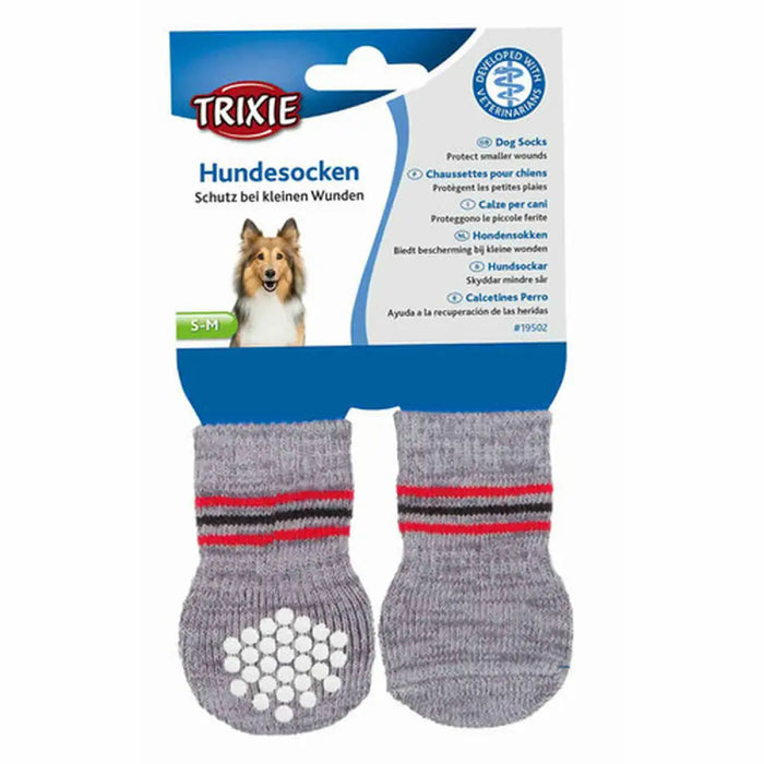 Socks Trixie Grey XL Dog - Домашни Животни<<<Дом Градина<<<BigBuy&&&Пътуване и разходки<<<Домашни Животни<<<Дом