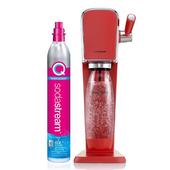 Sodastream Art Mandarin Red soda machine