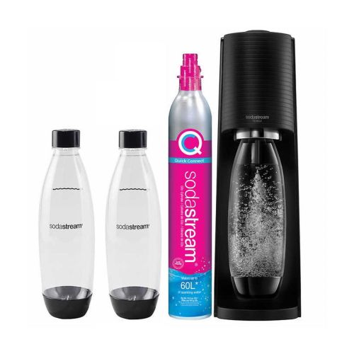 Sodastream TERRA Sparkling Water Maker - Value Pack Black EU