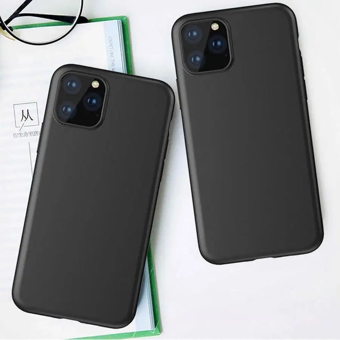 Soft Case TPU gel protective case cover for Samsung Galaxy A02s EU black - Cell phone cases and covers<<<HurtelXML