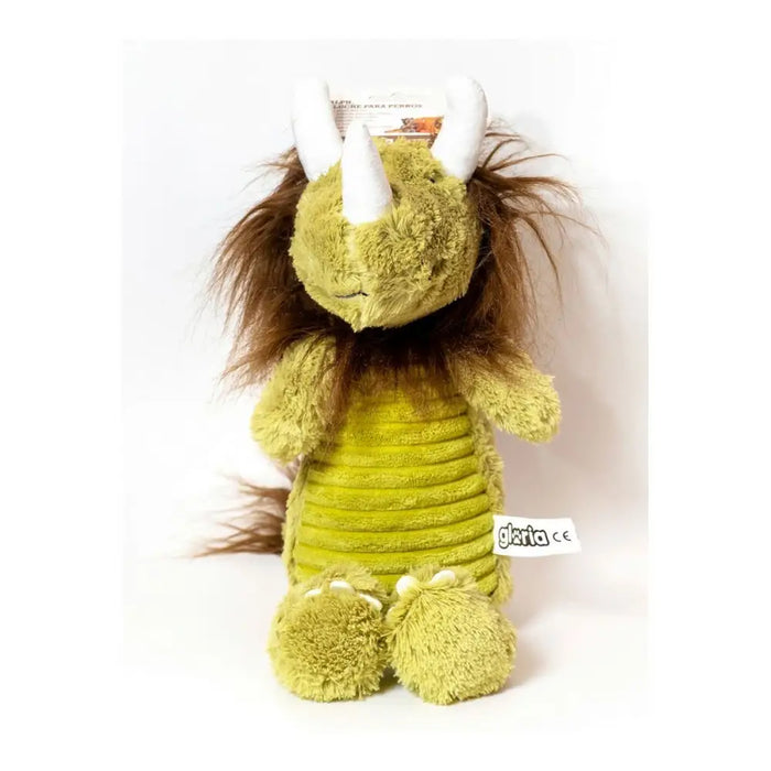 Soft toy for dogs Gloria Green Ocre Polyester polypropylene Monster - Домашни Животни<<<Дом