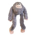Soft toy for dogs Gloria Iwazaru 11 x 44 x 45 cm Monkey Grey - Домашни Животни<<<Дом
