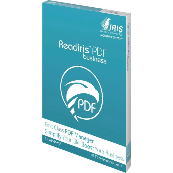 Software Readiris PDF 22 Business 1 Lic WIN - BOX electronic license - Office & Desktop & Bussiness