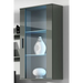 SOHO 5 set (RTV180 cabinet + Wall unit + shelves) Grey / Gloss grey - Modern wall unitsMES-NOW<<<Wall