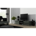 SOHO 5 set (RTV180 cabinet + Wall unit + shelves) Grey / Gloss grey - Modern wall unitsMES-NOW<<<Wall