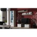 SOHO 7 set (RTV140 cabinet + S1 cabinet + shelves) Sonoma oak / White gloss - Modern wall unitsMES-NOW<<<Wall