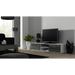 SOHO 8 set (RTV180 cabinet + S6 + shelves) White / Gloss grey - Modern wall unitsMES-NOW<<<Wall UnitsMES<<<ActionPL