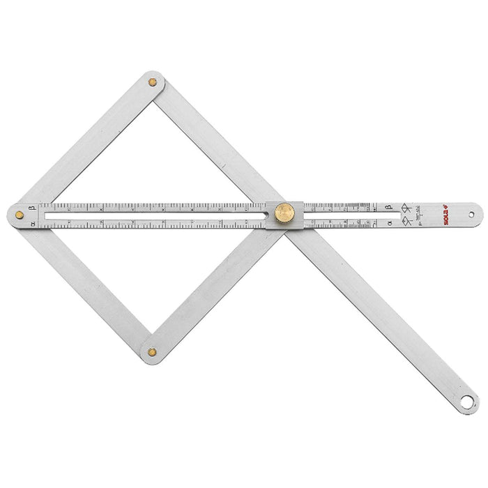 Set square SOLA Aluminium 170 x 380 mm