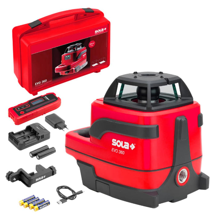 Rotary laser level SOLA EVO 360