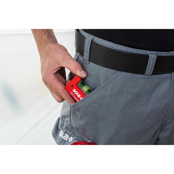 Spirit Level SOLA GO 75 mm