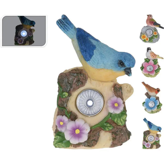 SOLAR DECO FIGURE BIRD 11CM PROGARDEN - Декоративни фигури<<<Градина<<<Praktiker
