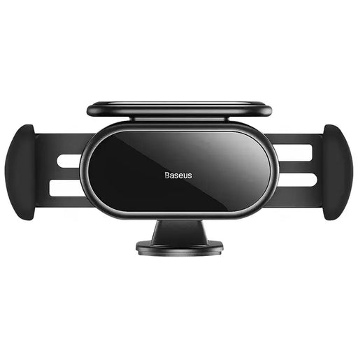 Solar Electric Car Phone Holder Baseus Steel Cannon Pro (Black) - Phone holders<<<Car accessories<<<InnproXML&&&Car