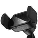 Solar Electric Car Phone Holder Baseus Steel Cannon Pro (Black) - Phone holders<<<Car accessories<<<InnproXML&&&Car