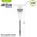 Solar garden lights Aktive Plastic 6,7 x 39 x 6,7 cm (24 Units) - Декорация и Осветление<<<Дом Градина<<<BigBuy&&&LED