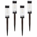 Solar lamp Aktive 6 x 55 x 6 cm (4 Units) - Декорация и Осветление<<<Дом Градина<<<BigBuy&&&Соларно