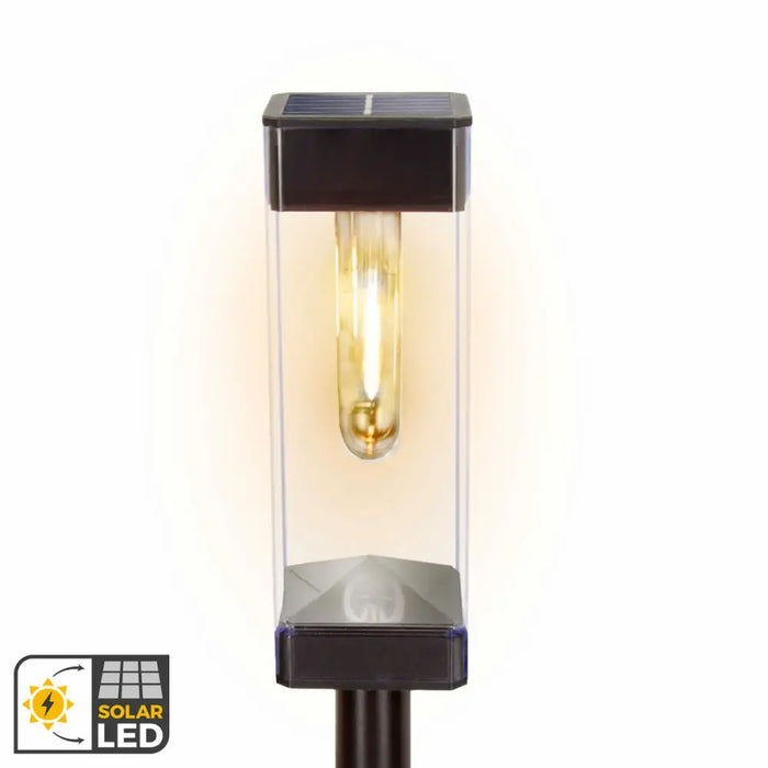 Solar lamp Aktive 6 x 55 x 6 cm (4 Units) - Декорация и Осветление<<<Дом Градина<<<BigBuy&&&Соларно