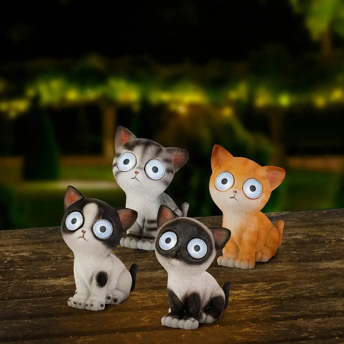 Solar lamp Lumineo Cat - Декорация и Осветление<<<Дом Градина<<<BigBuy&&&Соларно осветление<<<Декорация и