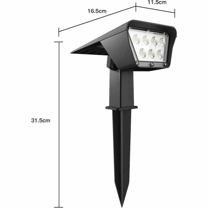 Solar lamp Lumisky Curtis Grey (2 Units) - Декорация и Осветление<<<Дом Градина<<<BigBuy&&&Соларно