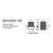 SOLAR LED SPOTLIGHT 6000K 3.2V 12AH WITH 5M CABLE VITO SAHARA - Соларни прожектори<<<Външно