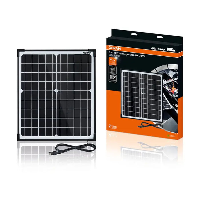 SOLAR POWER SUPPLY 20W OSRAM OSP2000 - Зарядни за акумулатори<<<Акумулатори и аксесоари<<<Авто и