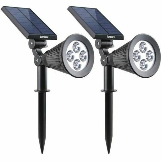 Solar-powered spotlight Lumisky 3760119732779 Adjustable 2-in-1 (2 Units) - Декорация и Осветление<<<Дом