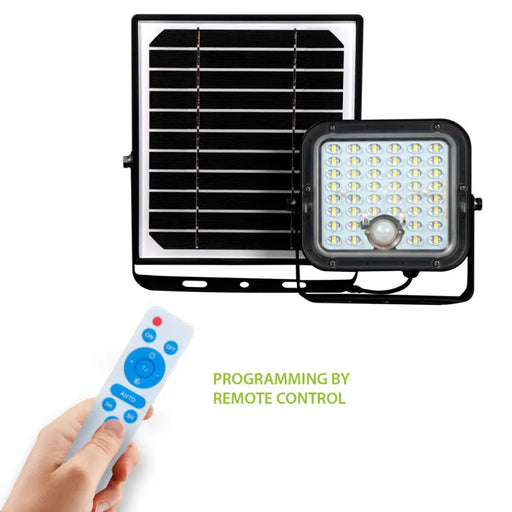 Solar-powered spotlight Velamp CUBE 10 W 4000 K 1500 lm White - Декорация и Осветление<<<Дом Градина<<<BigBuy&&&Соларно