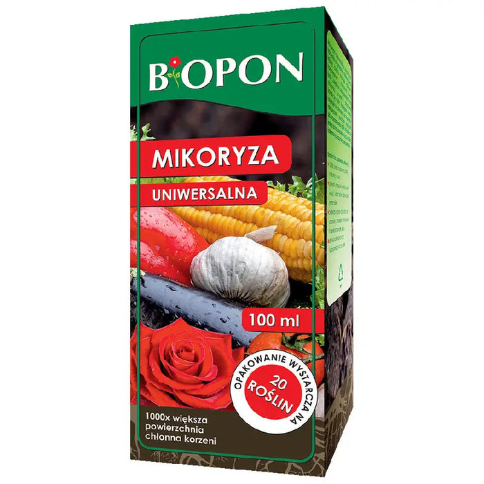 SOLID FERTILIZER UNIVERSAL MYCORHIZA 100ML BIOPON - Торове<<<Торове почви и тревни смески<<<Градина<<<Praktiker