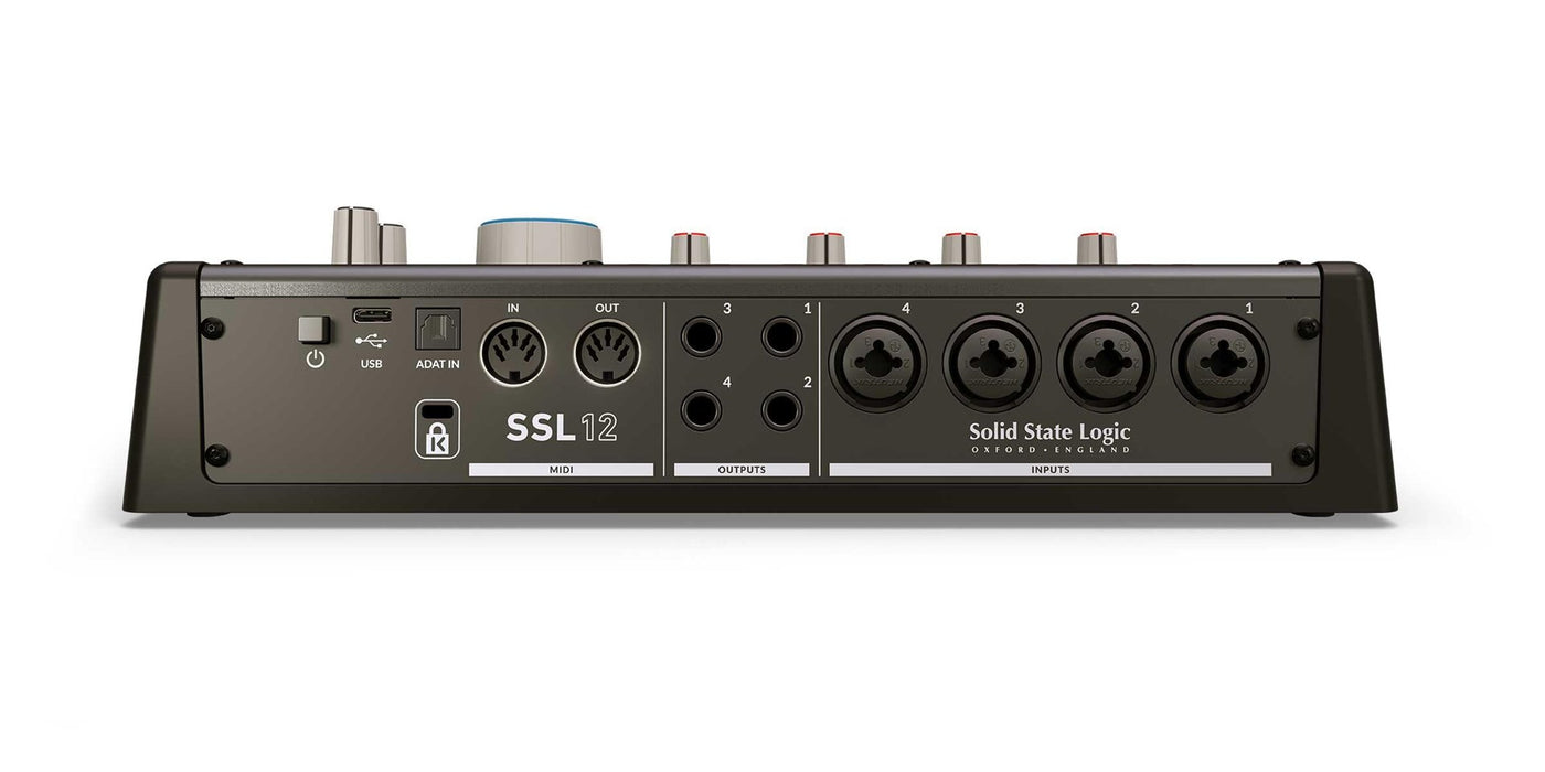 Solid State Logic SSL12 - Interfaz de audio USB-C 12/8