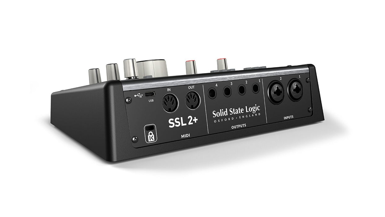 Solid State Logic SSL2+ MKII - Interfaz de audio USB-C 2x2