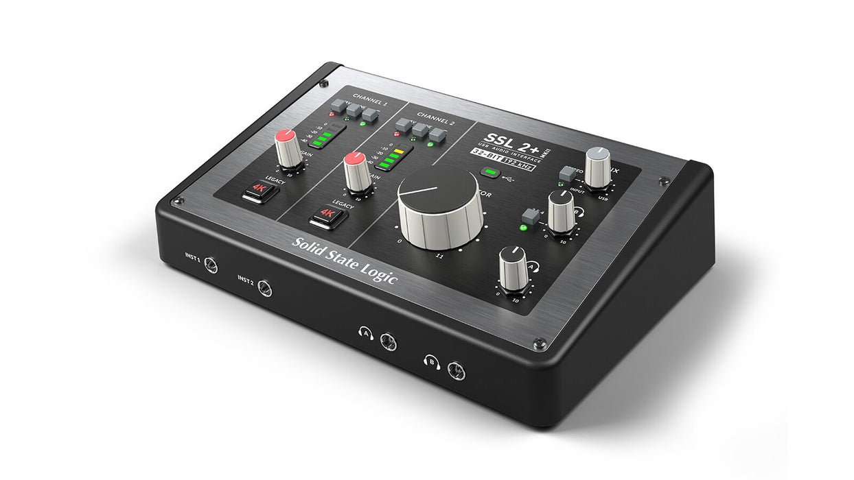 Solid State Logic SSL2+ MKII - Interfaz de audio USB-C 2x2