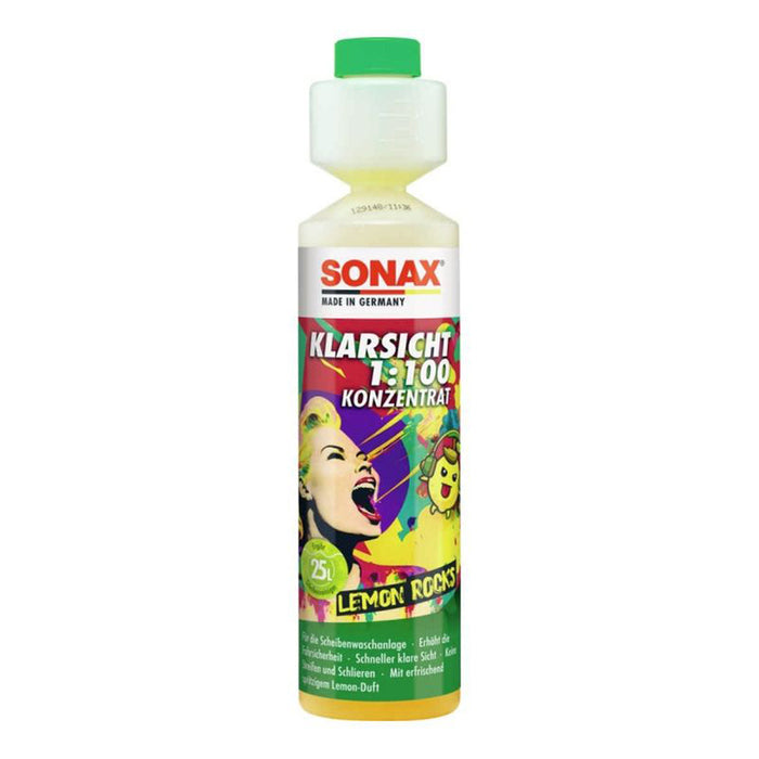SUMMER FLUID FOR WIPER 1:100 250 ML SONAX LEMON ROCKS