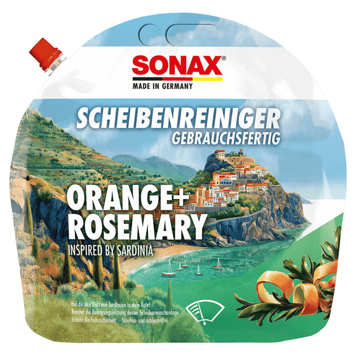SUMMER WINDSCREEN FLUID READY 3L SONAX