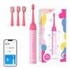 Sonic toothbrush for kids with app and tip set Bitvae K7S (pink) - Sonic toothbrushes<<<Sonic toothbrushes<<<Health