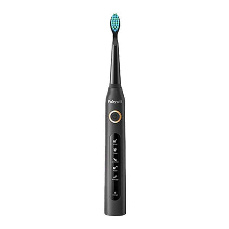 Sonic toothbrush with head set and case FairyWill FW-507 Plus (Black) - Sonic toothbrushes<<<Sonic