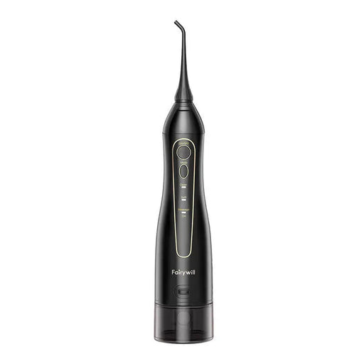 Sonic toothbrush with tip set and water fosser FairyWill FW-5020E + FW-E11 (black) - Sonic toothbrushes<<<Sonic