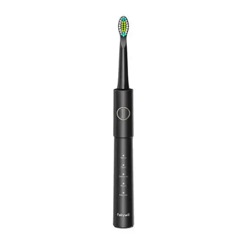 Sonic toothbrush with tip set and water fosser FairyWill FW-5020E + FW-E11 (black) - Sonic toothbrushes<<<Sonic