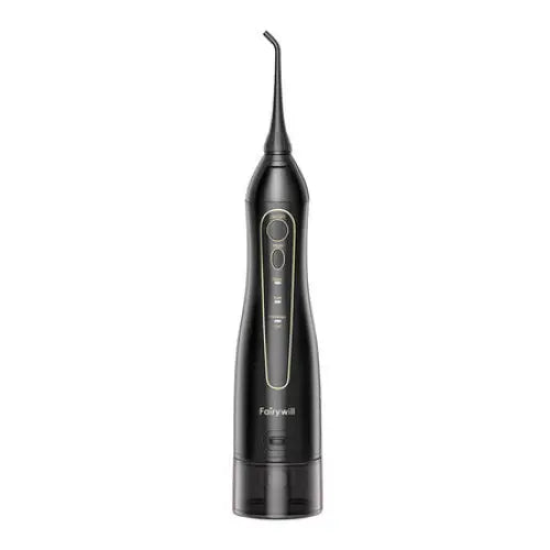 Sonic toothbrush with tip set and water fosser FairyWill FW-5020E + FW-E11 (black) - Sonic toothbrushes<<<Sonic