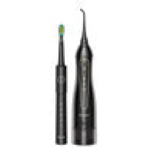 Sonic toothbrush with tip set and water fosser FairyWill FW-5020E + FW-E11 (black) - Sonic toothbrushes<<<Sonic