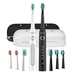 Sonic toothbrushes with head set and case FairyWill FW-507 (Black and white) - Sonic toothbrushes<<<Sonic