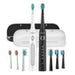 Sonic toothbrushes with head set and case FairyWill FW-507 (Black and white) - Sonic toothbrushes<<<Sonic